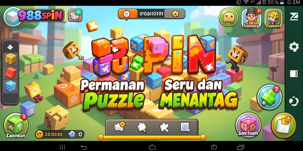 Screenshot gameplay 98SPIN menampilkan momen seru permainan Puzzle.