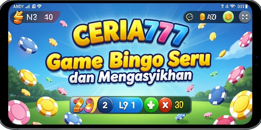 Tampilan gameplay seru dari CERIA777 Bingo.