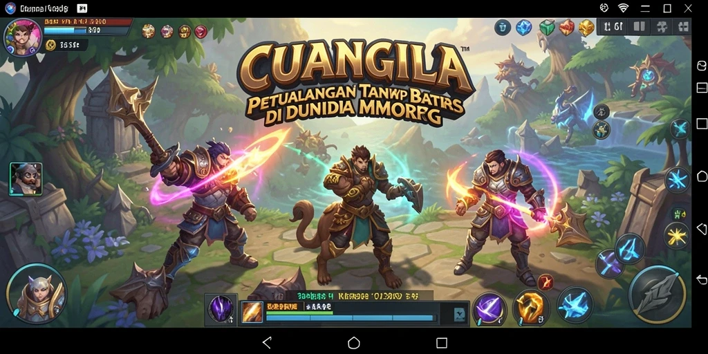 Gameplay seru di dunia penuh petualangan CUANGILA.