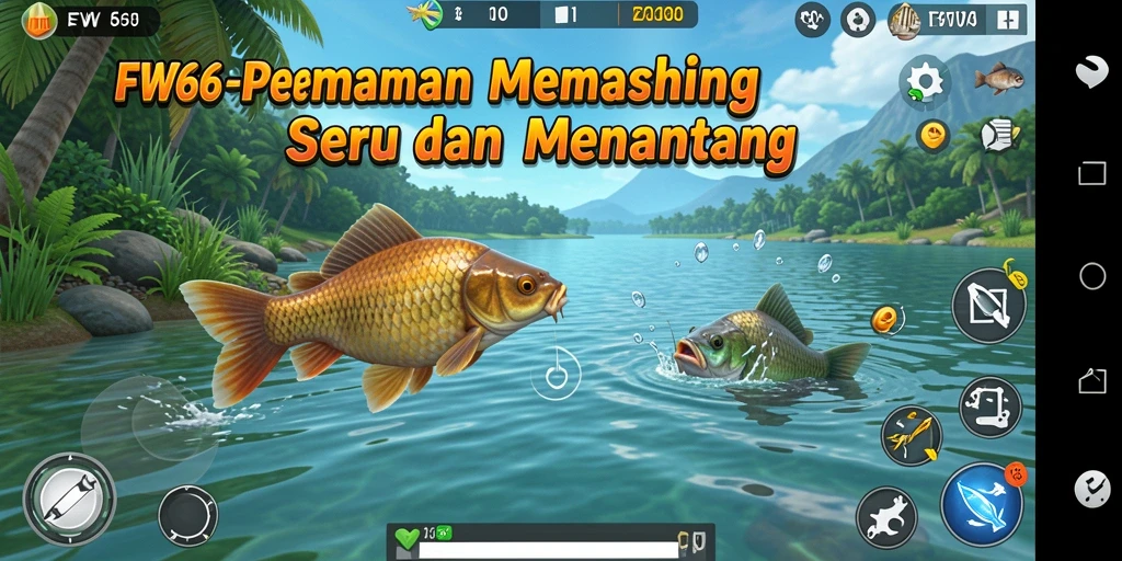 Tangkapan ikan yang menakjubkan di FW66.