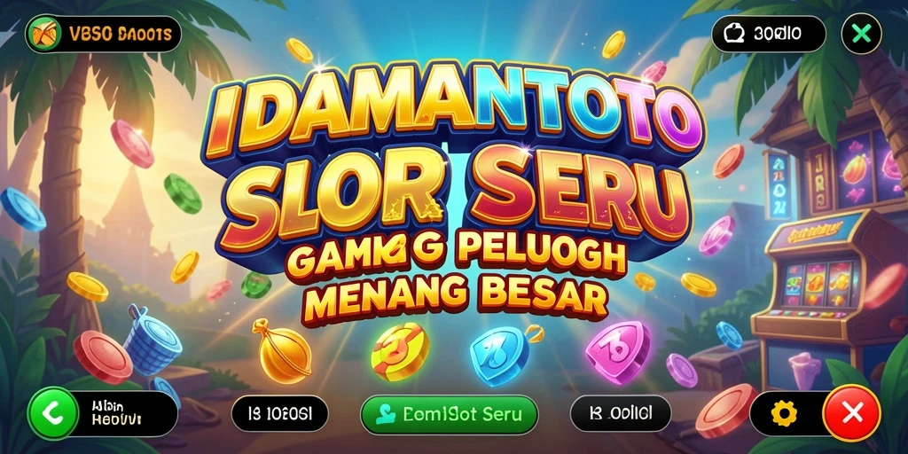 Tampilan menarik dari gameplay IDAMANTOTO yang memukau.