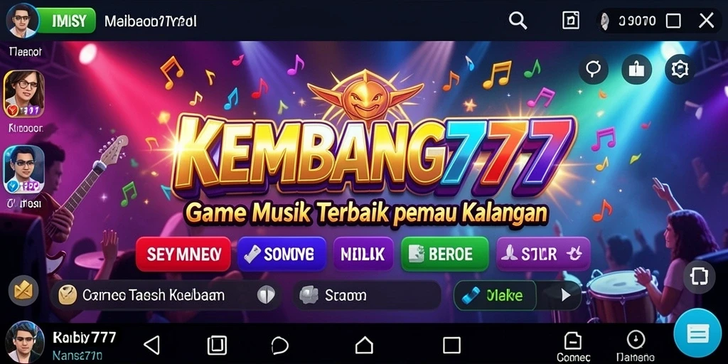 Tampilan gameplay KEMBANG777 yang penuh warna dan interaktif.