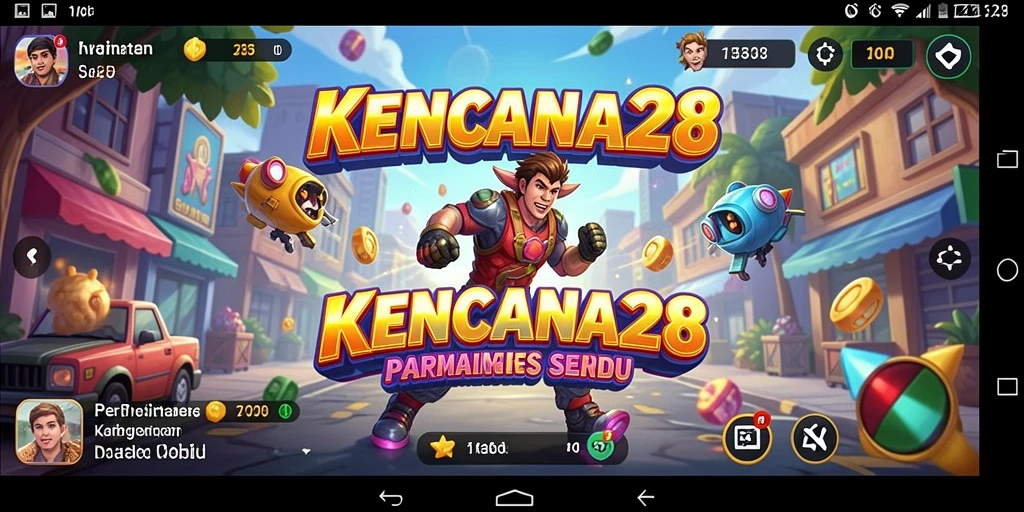 Tampilan gameplay KENCANA28 yang seru dan menantang.