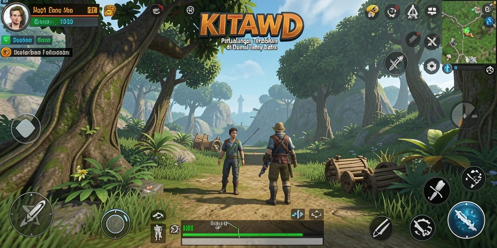 Gameplay seru dari KITAWD di dunia Open World.