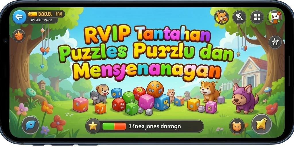 Tampilan gameplay RVIP yang menantang dan menarik.