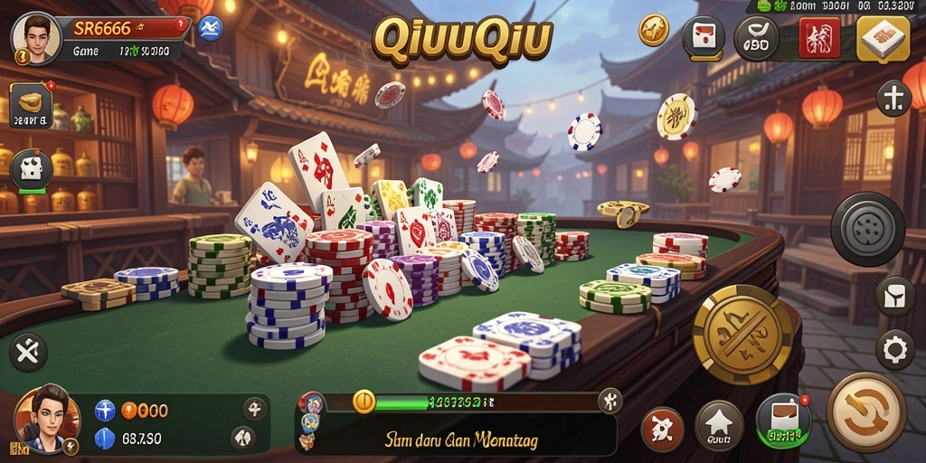 Tampilan menarik dari gameplay SR6666 yang seru dan kompetitif.